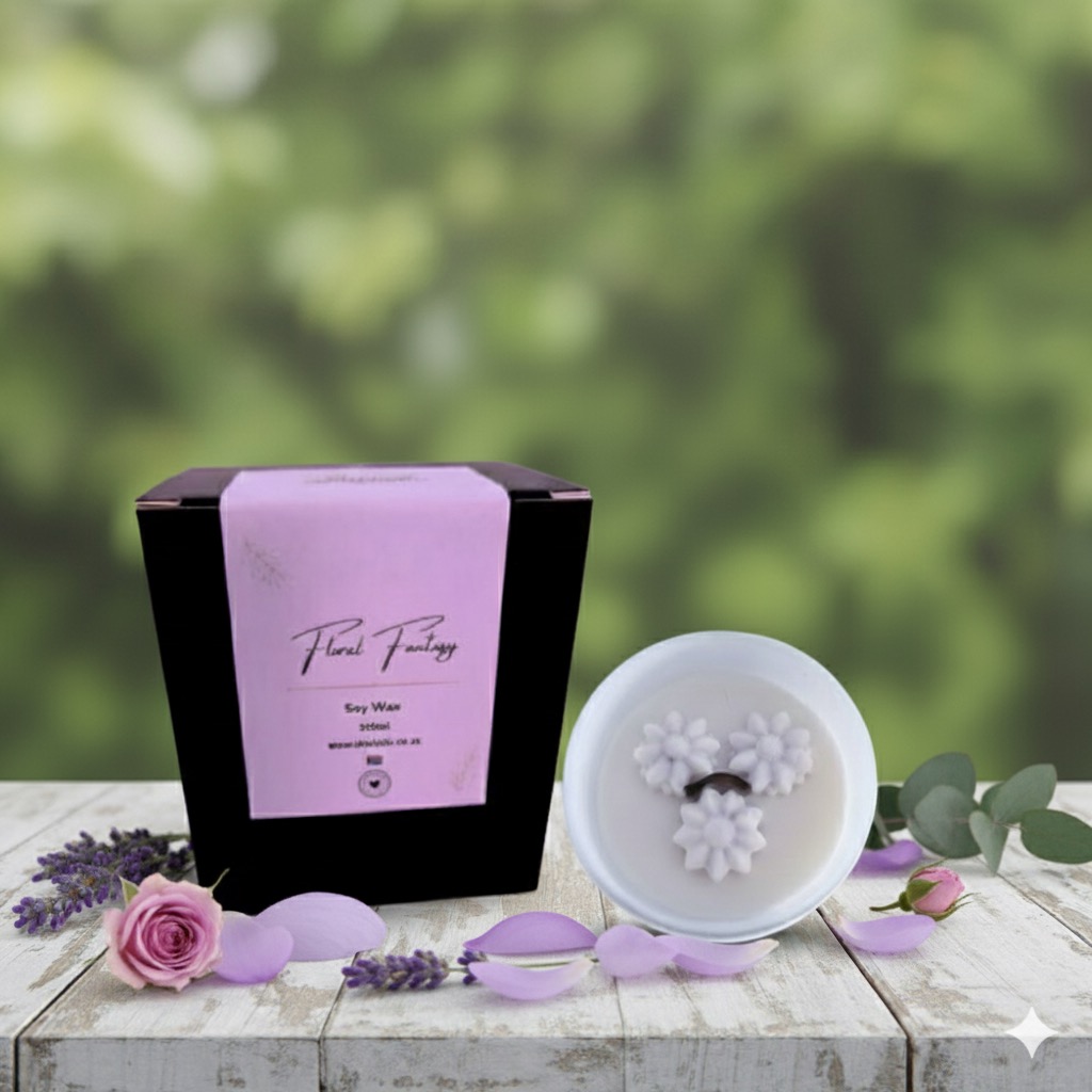 Floral Fantasy Candle