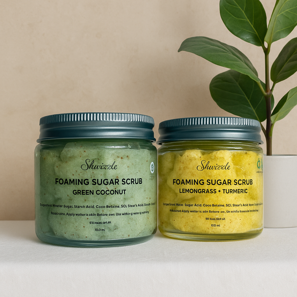 100ml Foaming Sugar Scrub